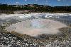 Norris geyser bassin dans le parc du Yellowstone